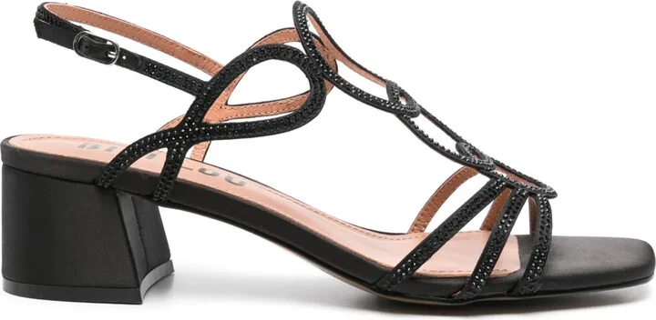 50mm Leather Sandals