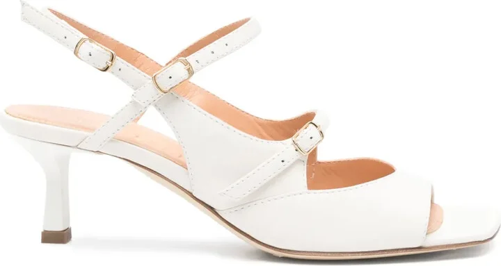 50mm Leather Sandals