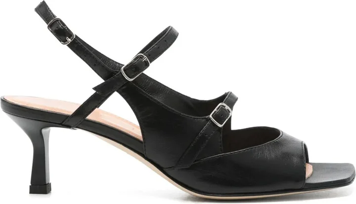 50mm Leather Sandals