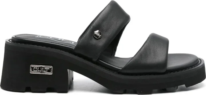 50mm Leather Sandals