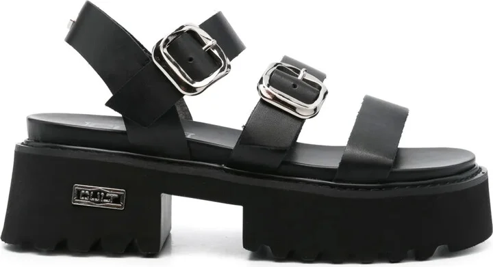 50mm Leather Sandals