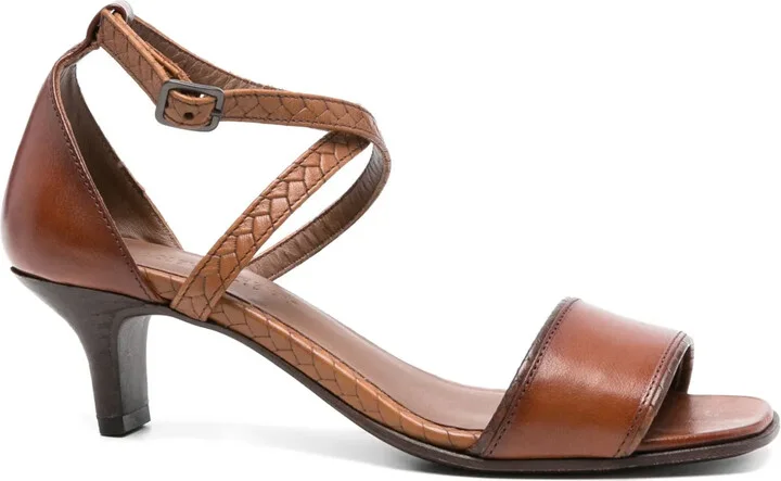 50mm Leather Sandals