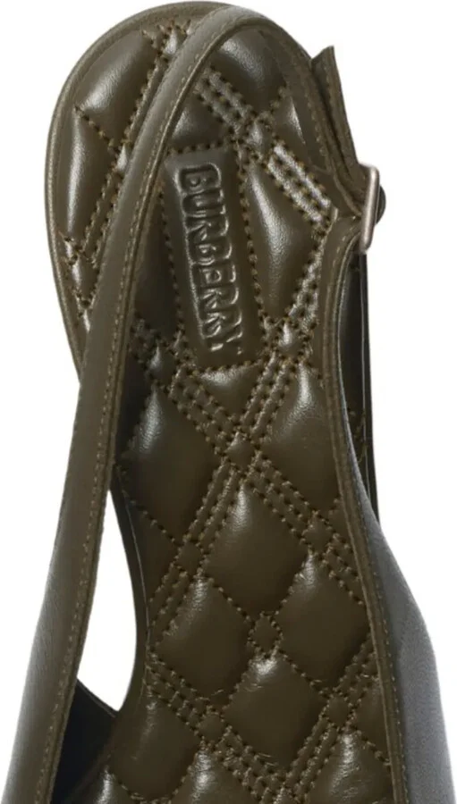 50mm Leather Slingback Pumps - Image 2