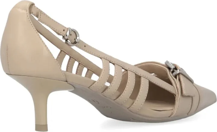 50mm Leather Slingback Pumps - Image 3