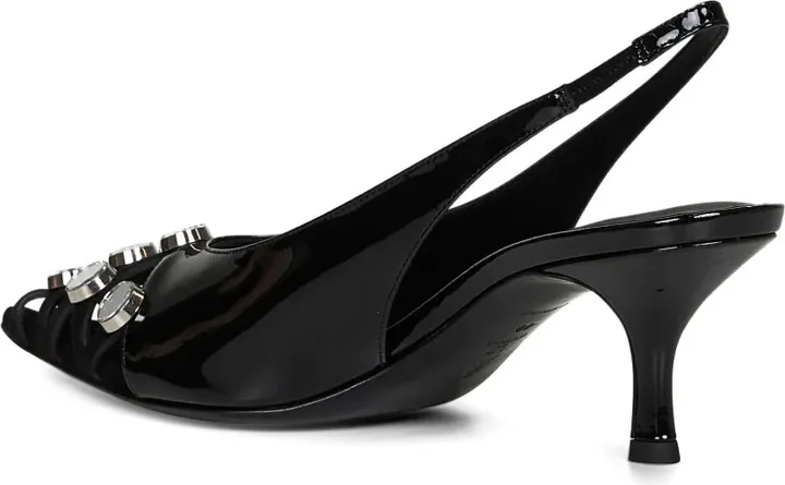 50mm Leather Slingback Pumps - Image 3