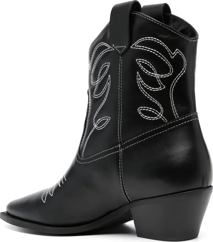 50mm leather Texas boots - Image 3