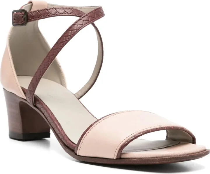 50mm Leather-Trim Sandals - Image 2