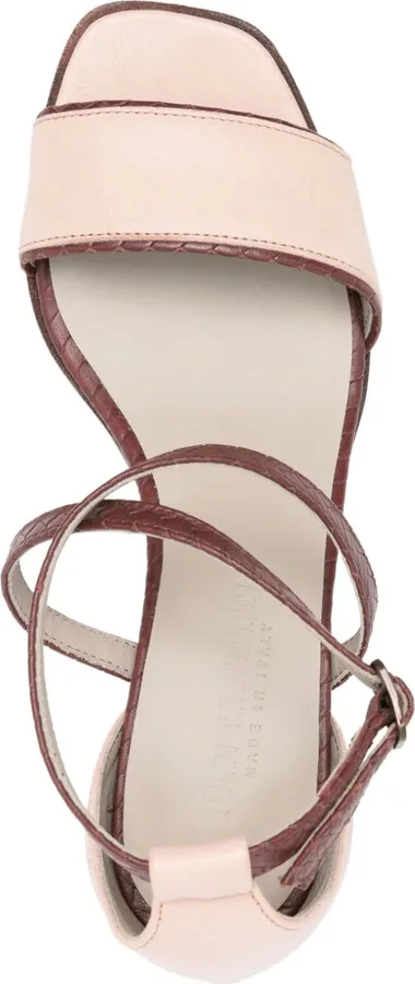 50mm Leather-Trim Sandals - Image 4