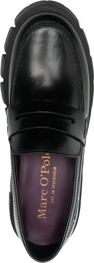 50mm Lisbet leather loafers - Image 4