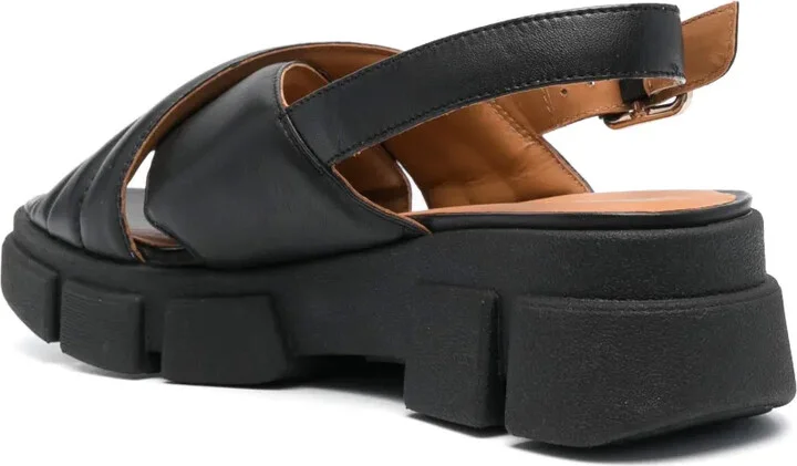 50mm Lisbona leather sandals - Image 3