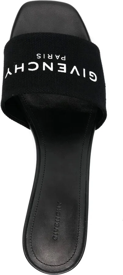 50mm Logo-Print Mules - Image 4