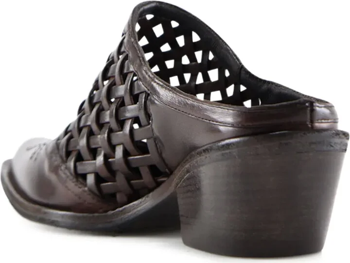 50mm Lux woven slide mules - Image 3