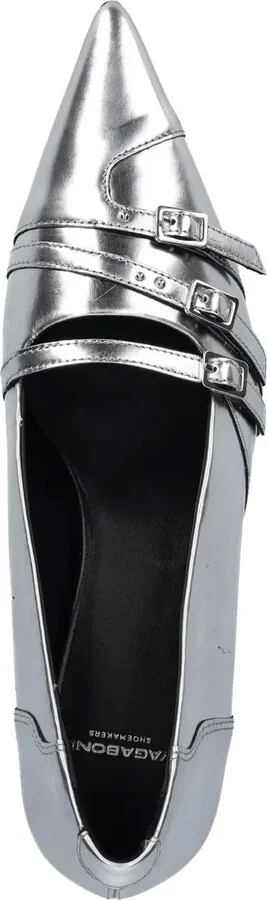 50mm Lykke pointed-toe buckle pumps - Image 3