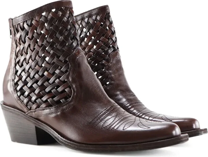 50mm Lynx braided ankle boots - Image 2