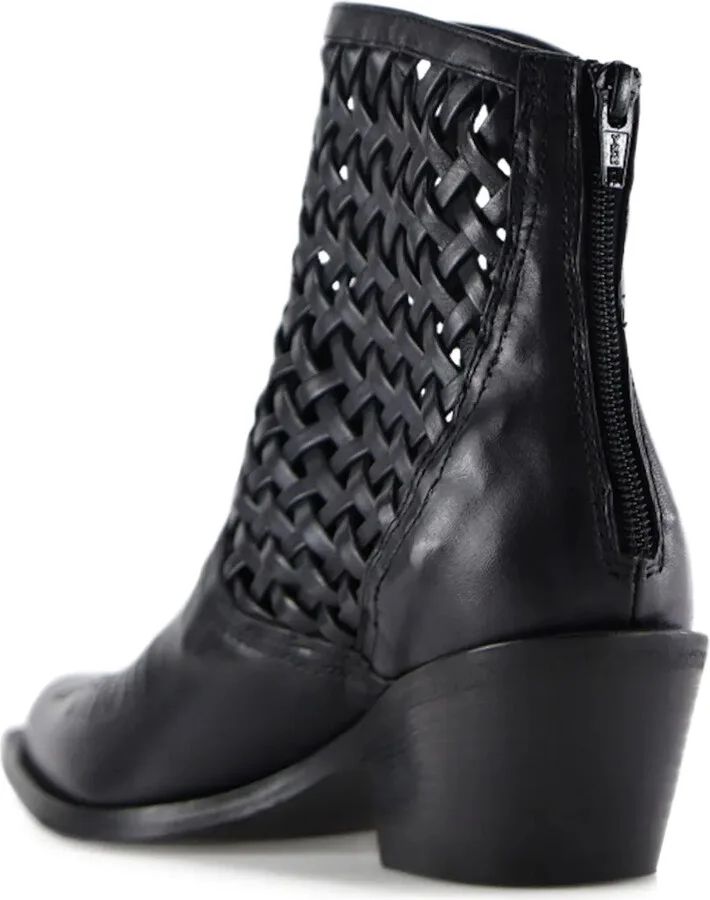 50mm Lynx woven-detail ankle boots - Image 3