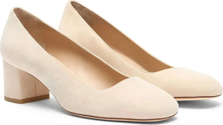 50mm Maeve 50 block-heel suede pumps - Image 2