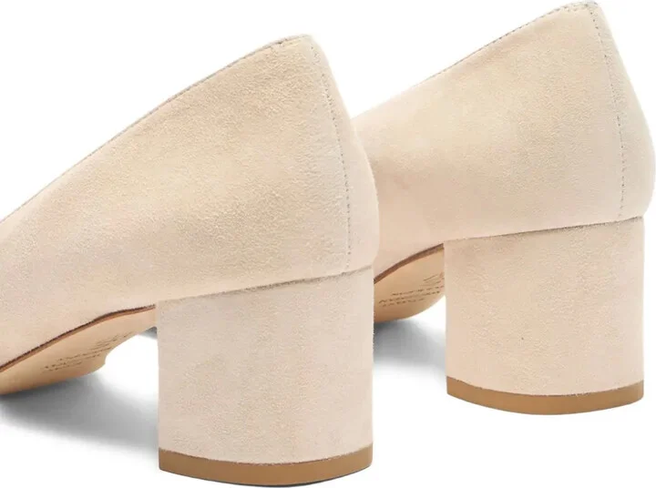 50mm Maeve 50 block-heel suede pumps - Image 5