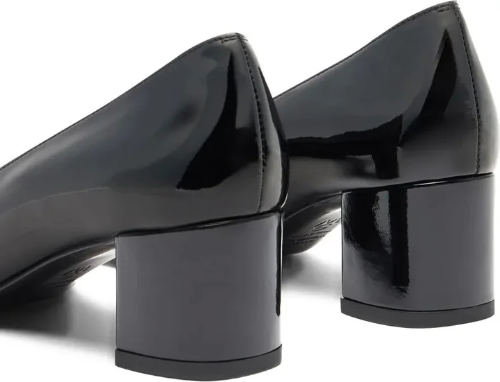 50mm Maeve 50 patent leather block-heel pumps - Image 5