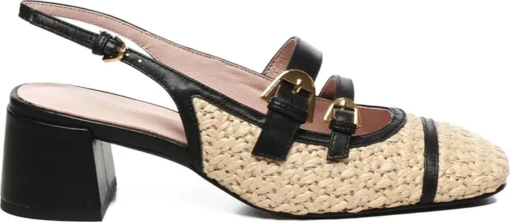 50mm Maia crochet pumps