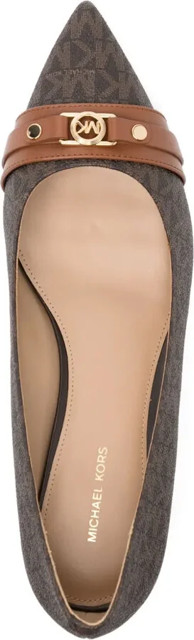 50mm Mandy heeled pumps - Image 4