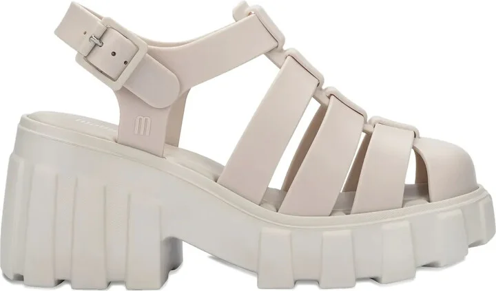 50mm Megan chunky platform sandals