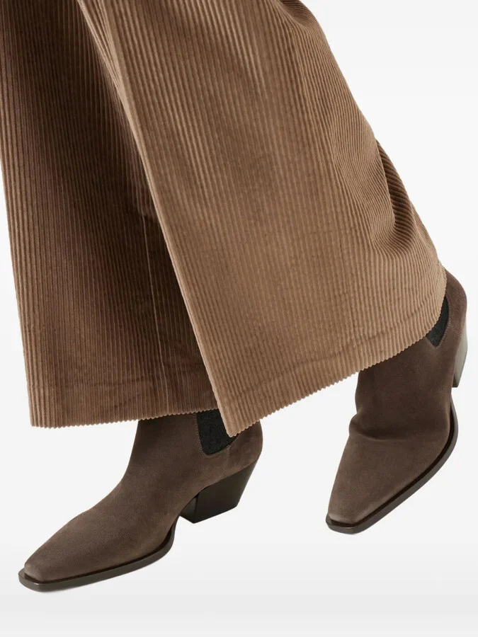 50mm Monili-chain leather boots - Image 5