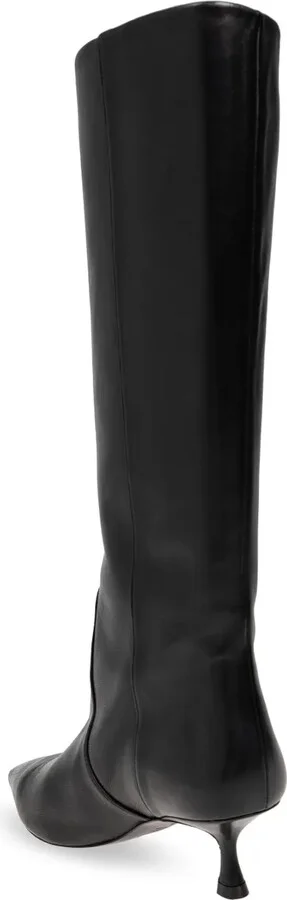 50mm Naomi leather boots - Image 5