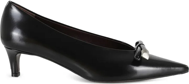 50mm Orla bow-detail heeled pumps