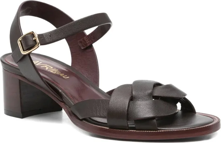 50mm Paro braided ankle-strap sandals - Image 2