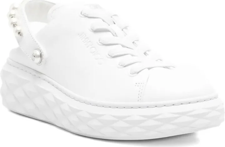 50mm Pearl-Slingback Platform Sneakers - Image 2