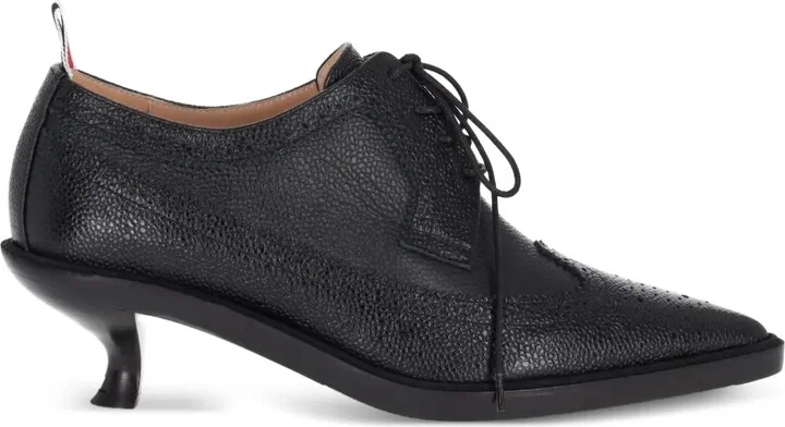50mm Pebble-Grain Leather Shoes