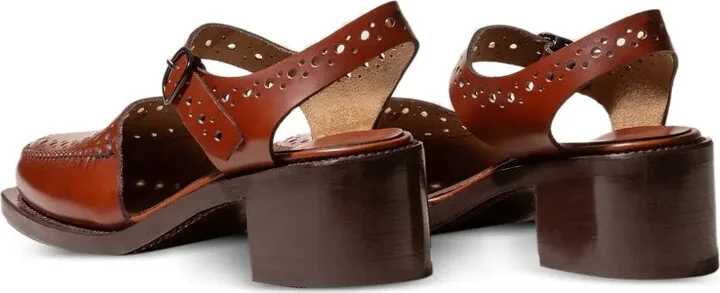 50mm Picada buckle-fastening perforated pumps - Image 2