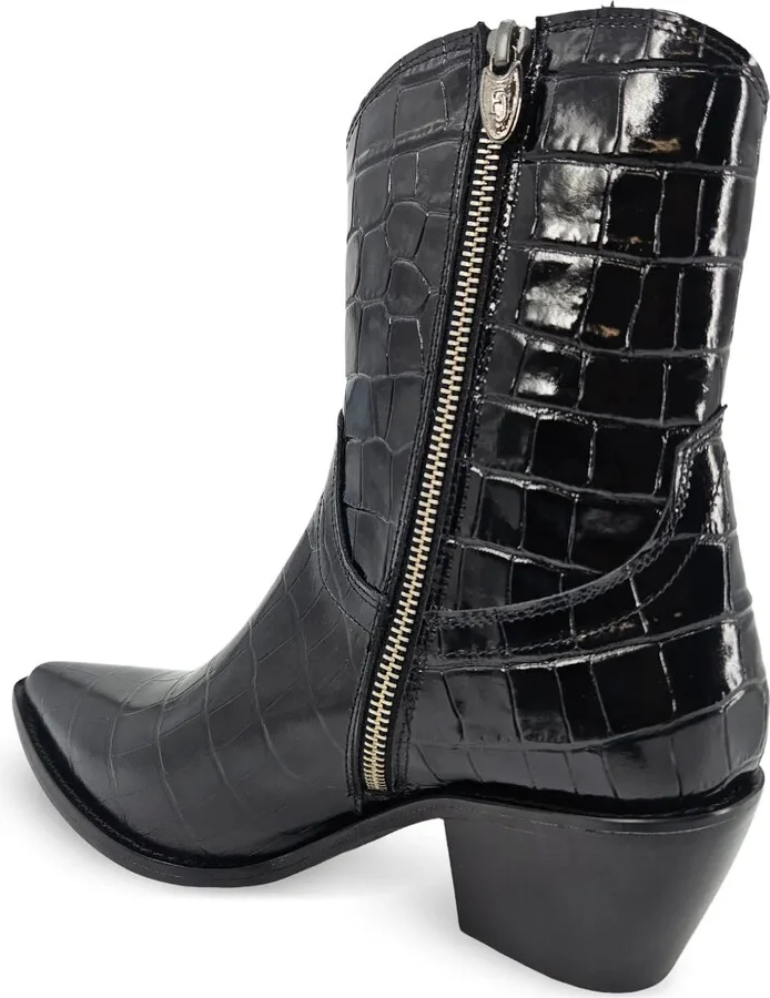 50mm Pointed-Toe Cowboy Boots - Image 3