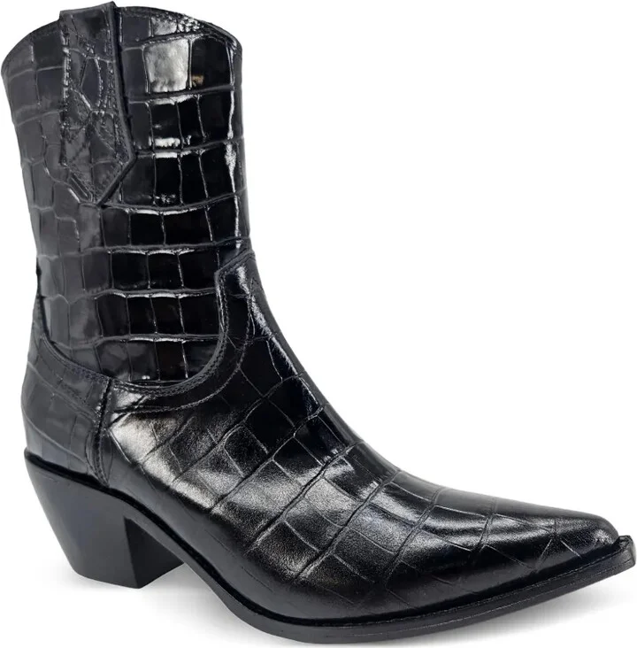 50mm Pointed-Toe Cowboy Boots - Image 4