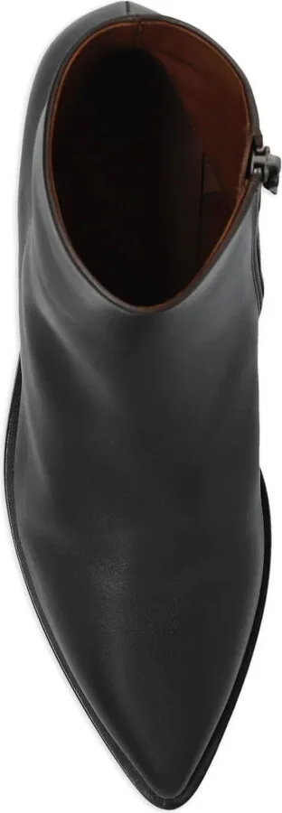 50mm Pointed-Toe Heeled Ankle Boots - Image 3