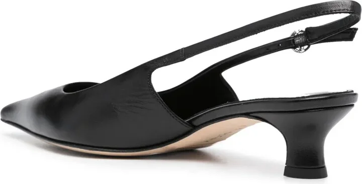 50mm Pointed-Toe Leather Pumps - Image 3