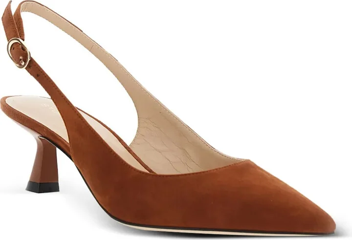 50mm Pointed-Toe Slingback Pumps - Image 2