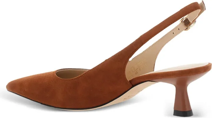50mm Pointed-Toe Slingback Pumps - Image 3