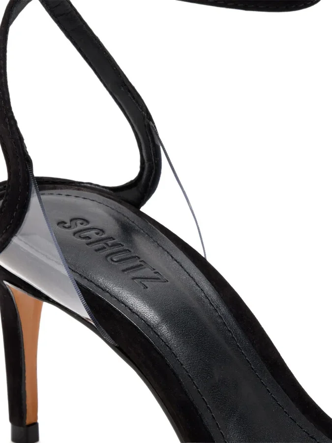 50mm Prya ankle-strap suede sandals - Image 3