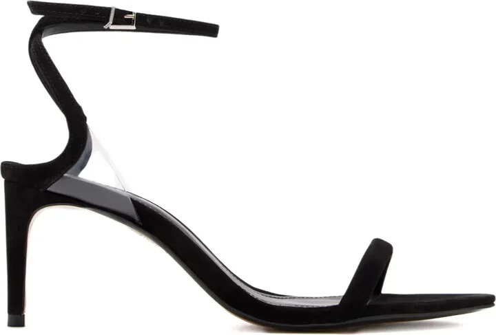 50mm Prya ankle-strap suede sandals