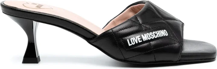 50mm Quilted Sandals