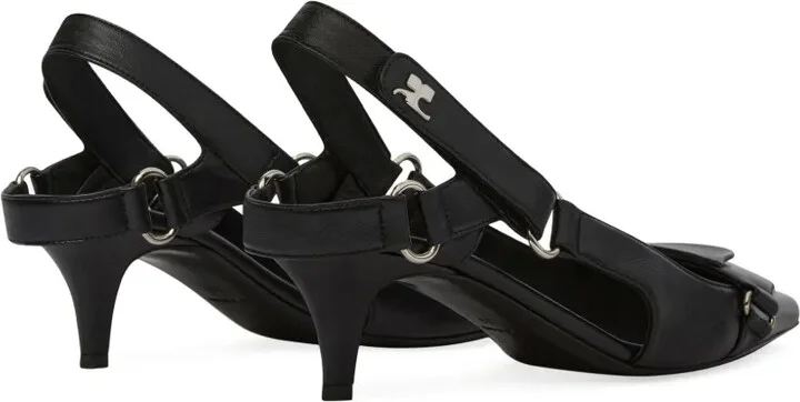 50mm Racer slingback pumps - Image 3