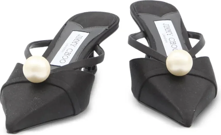 50mm Sana pearl-embellished mules - Image 3