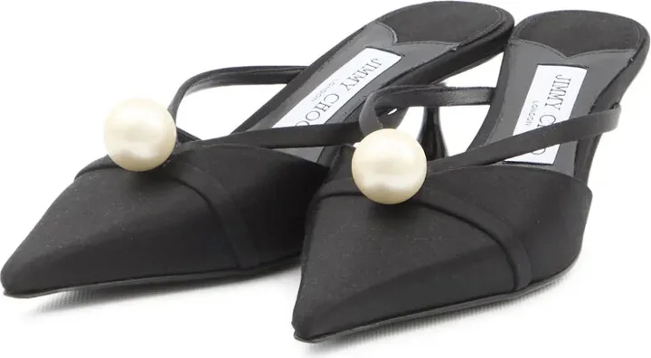 50mm Sana pearl-embellished mules - Image 5
