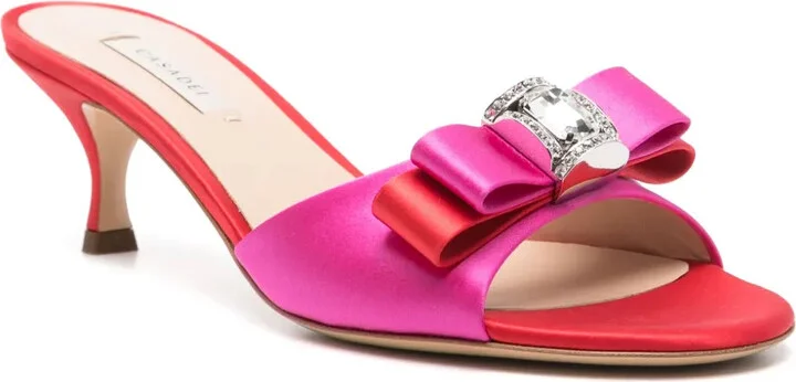 50mm Satin Sandals - Image 2