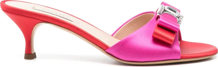 50mm Satin Sandals
