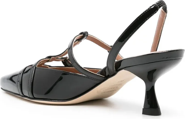 50mm Selena patent-leather pumps - Image 3