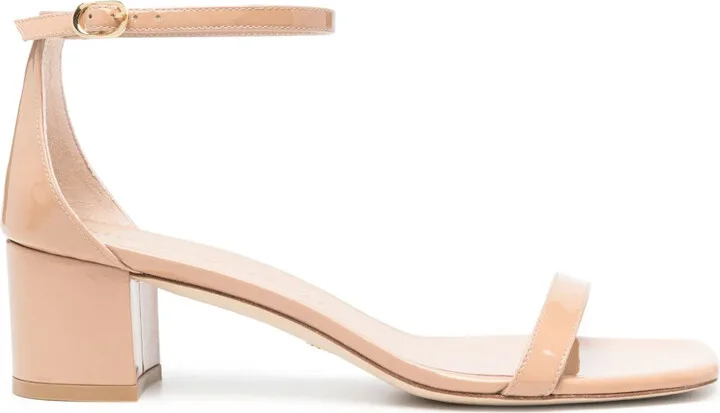 50mm Simplecurve leather sandals
