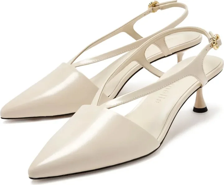 50mm Slingback Cut-Out Pumps - Image 2
