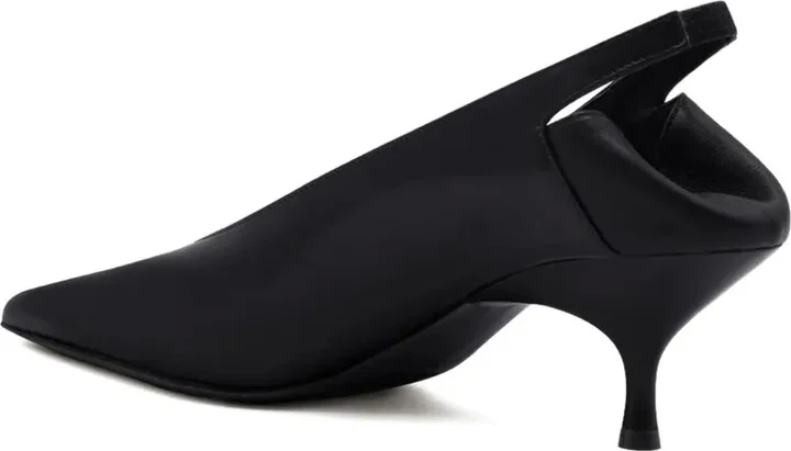 50mm Slingback Pointed-Toe Heeled Pumps - Image 3